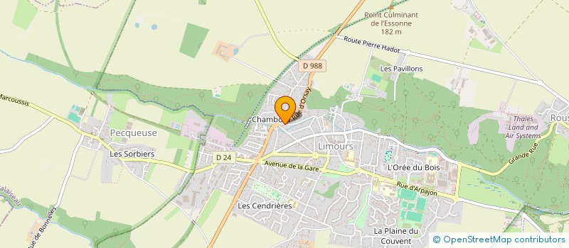 localisation de l'entreprise ADLM INVEST  LIMOURS