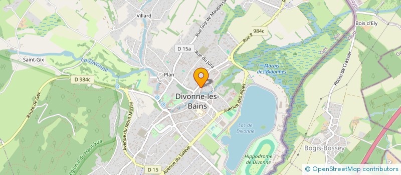 localisation de l'entreprise ADLO à DIVONNE-LES-BAINS