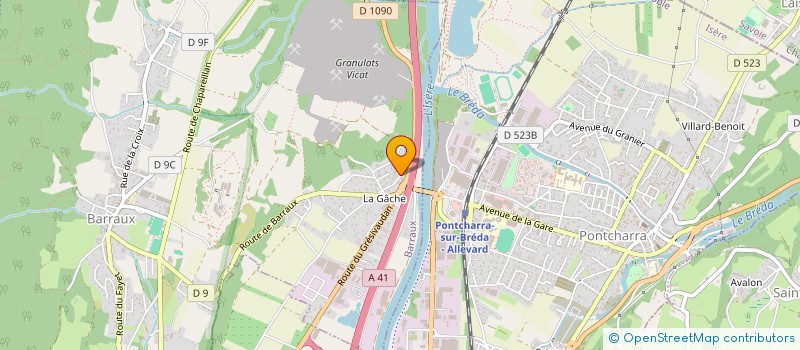 localisation de l'entreprise ADLO INVEST  BARRAUX