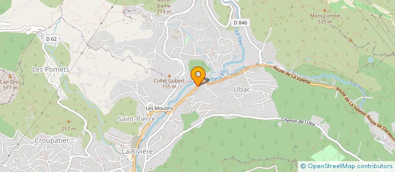 localisation de l'entreprise ADLP  TOULON