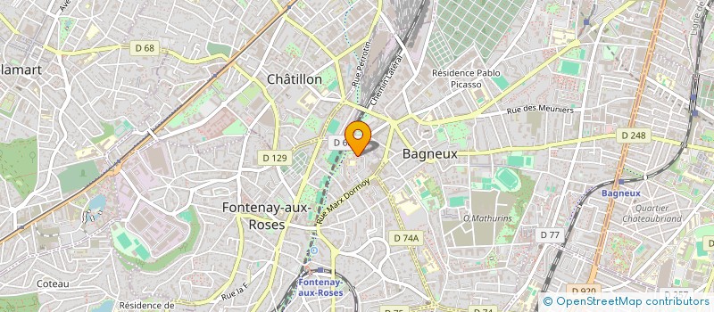 localisation de l'entreprise ADLSO à FONTENAY-AUX-ROSES