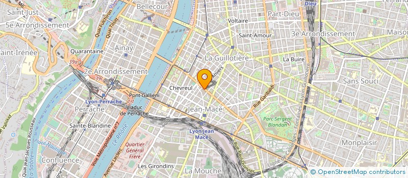 localisation de l'entreprise ADLUMEN à LYON