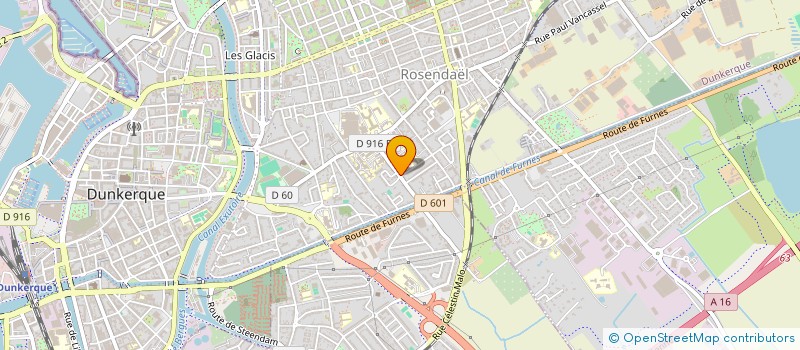 localisation de l'entreprise ADLV à DUNKERQUE