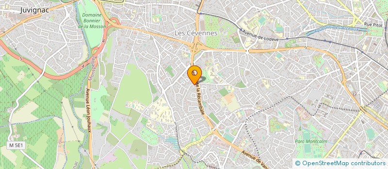 localisation de l'entreprise ADM 34 DEMENAGEMENT à MONTPELLIER