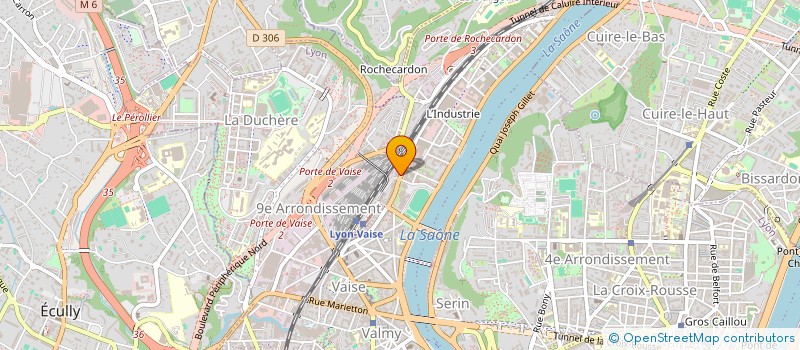 localisation de l'entreprise ADM à LYON