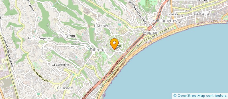 localisation de l'entreprise ADM à NICE