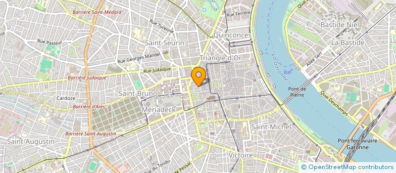 localisation de l'entreprise ADM  BORDEAUX