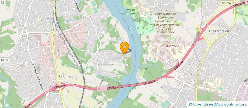 localisation de l'entreprise ADM à LA CHAPELLE-SUR-ERDRE