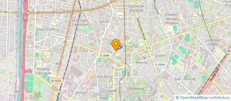 localisation de l'entreprise ADM à GRENOBLE