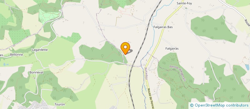 localisation de l'entreprise ADM  PENNE D'AGENAIS