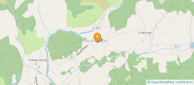 localisation de l'entreprise ADM  COLMARS