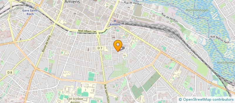 localisation de l'entreprise ADM à AMIENS