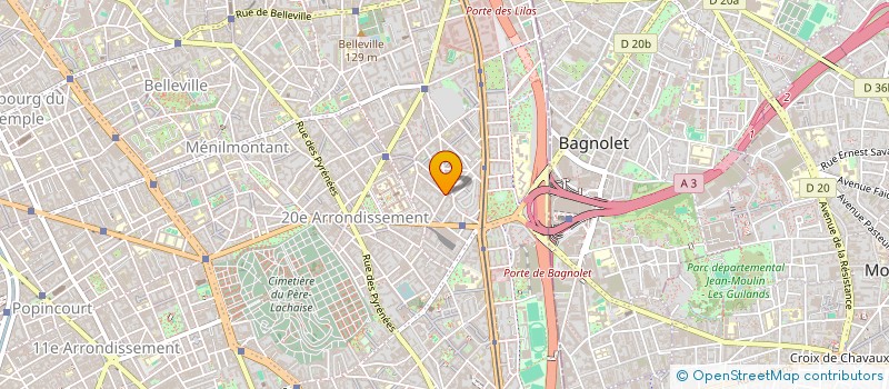 localisation de l'entreprise ADM COIFFURE  PARIS