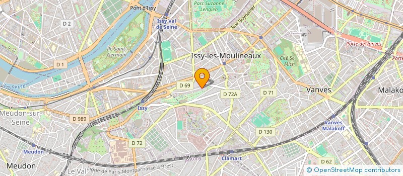 localisation de l'entreprise ADM COLLECTING à ISSY-LES-MOULINEAUX