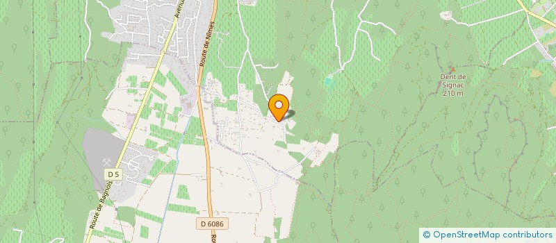 localisation de l'entreprise ADM CONDITIONNEMENTS  BAGNOLS-SUR-CEZE