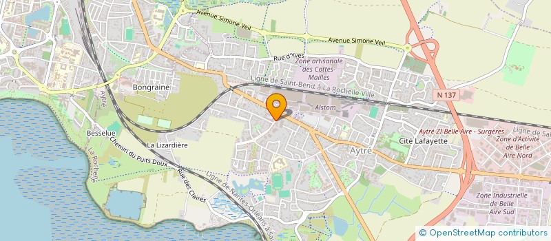 localisation de l'entreprise ADM.D ATELIERS DU MONDE DEVELOPPEMENT  AYTRE