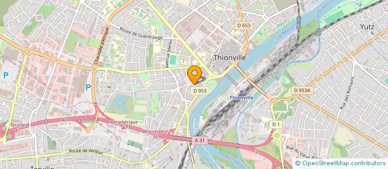 localisation de l'entreprise ADM EQUILIBRE  THIONVILLE