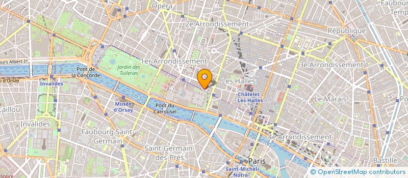 localisation de l'entreprise ADM FORMATION à PARIS