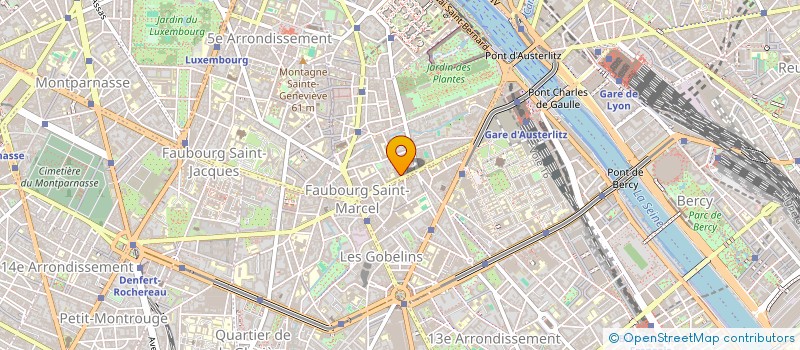 localisation de l'entreprise ADM FORMATION à PARIS