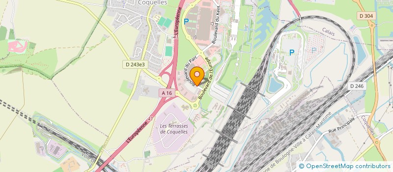 localisation de l'entreprise ADM. GESTION à SAINTE-MAXIME