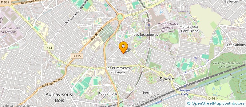 localisation de l'entreprise ADM HCM à SEVRAN