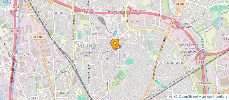 localisation de l'entreprise ADM IT CONSULTING à MONTPELLIER