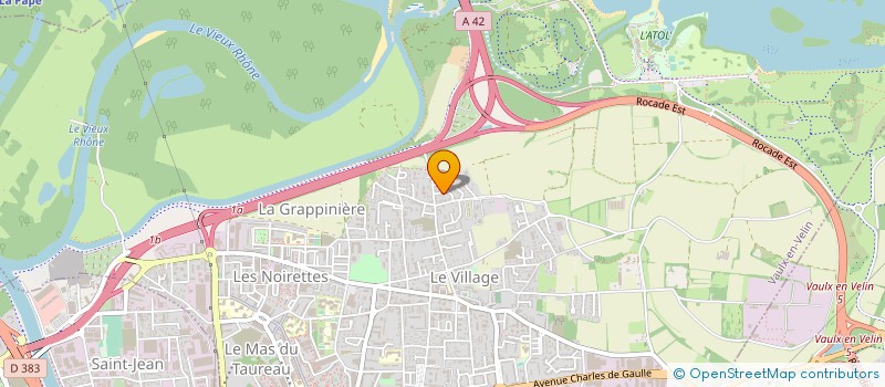 localisation de l'entreprise ADM LE FROID  VAULX-EN-VELIN