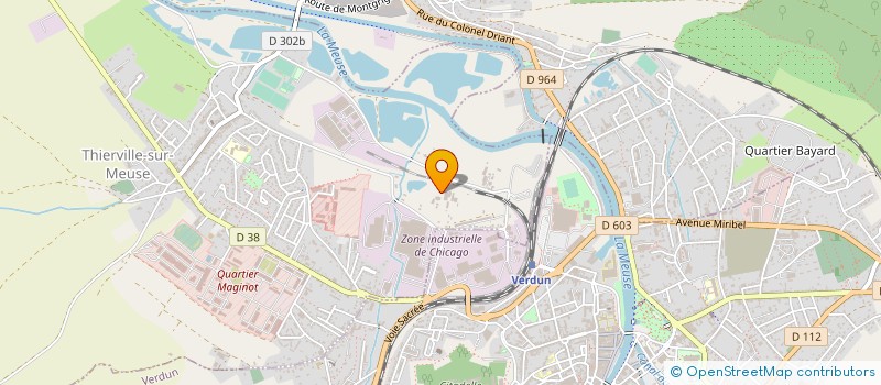 localisation de l'entreprise ADM NEGOCE à THIERVILLE-SUR-MEUSE