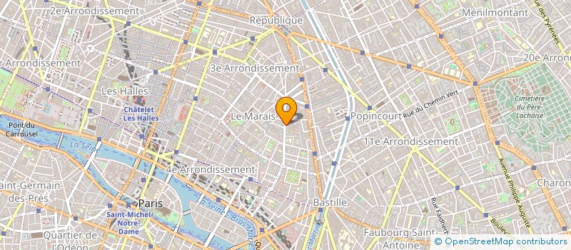 localisation de l'entreprise ADM PARIS  PARIS