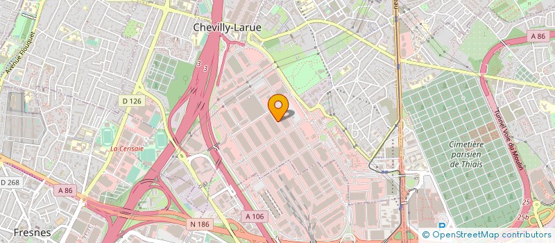 localisation de l'entreprise ADM PRIMEURS  CHEVILLY-LARUE