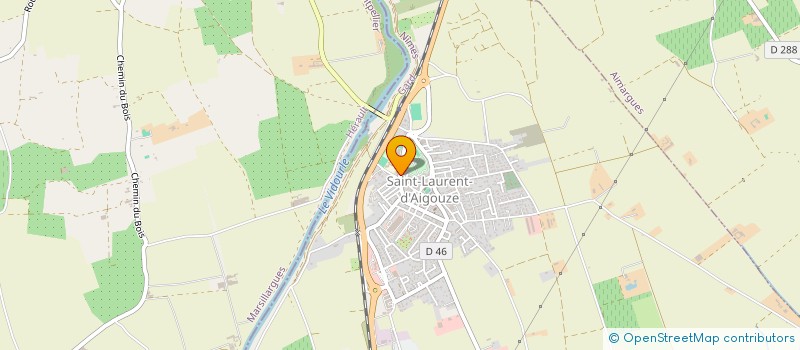 localisation de l'entreprise ADM PRO  SAINT-LAURENT-D'AIGOUZE