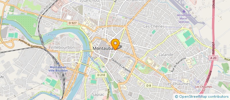 localisation de l'entreprise ADM SECONDE  MONTAUBAN