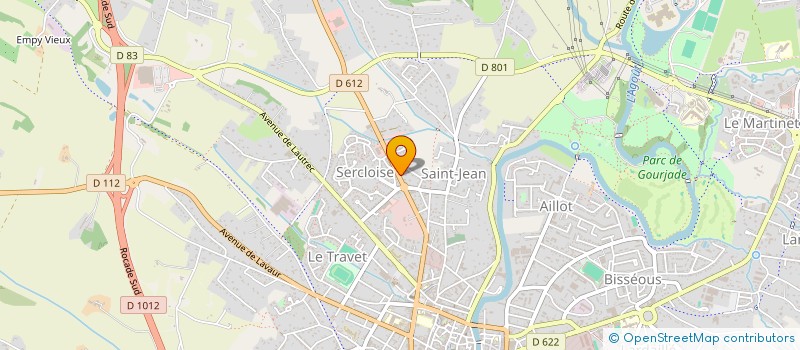 localisation de l'entreprise ADM SERVICES  CASTRES