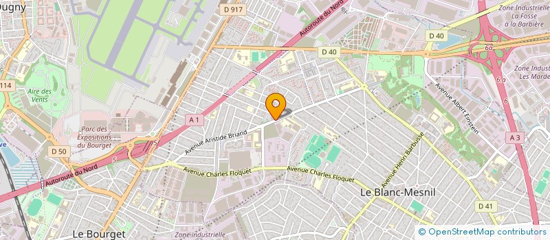 localisation de l'entreprise ADM SERVICES COMPANY à AULNAY-SOUS-BOIS