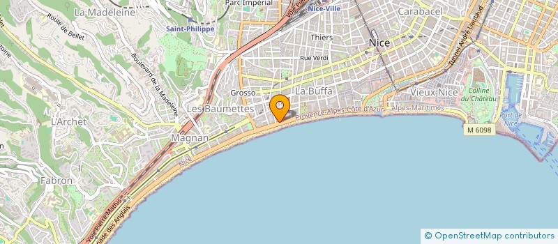 localisation de l'entreprise ADM SPACE AND PARTNERS LIMITED  NICE