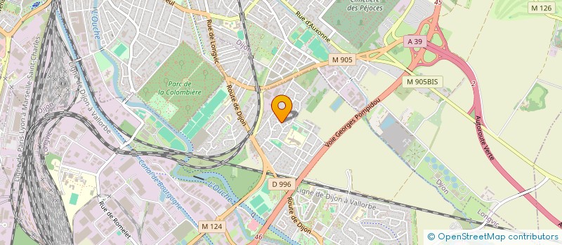 localisation de l'entreprise ADM TRANS à LONGVIC