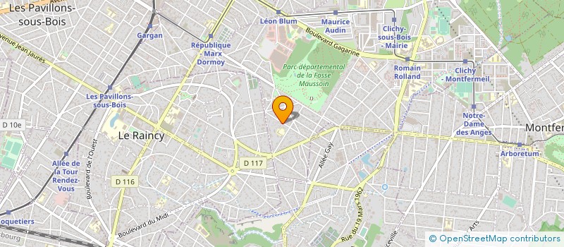 localisation de l'entreprise ADM TRANSPORT à SAINT-MAUR-DES-FOSSES