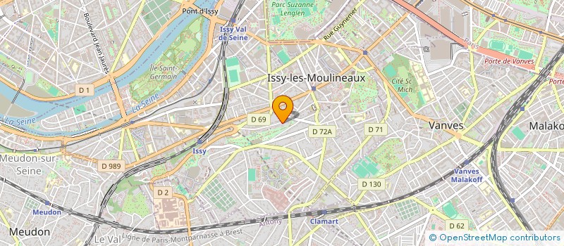 localisation de l'entreprise ADM VALUE à ISSY-LES-MOULINEAUX