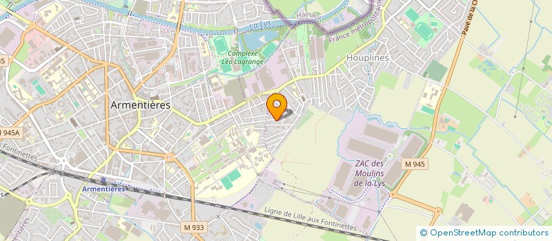 localisation de l'entreprise ADMA  HOUPLINES