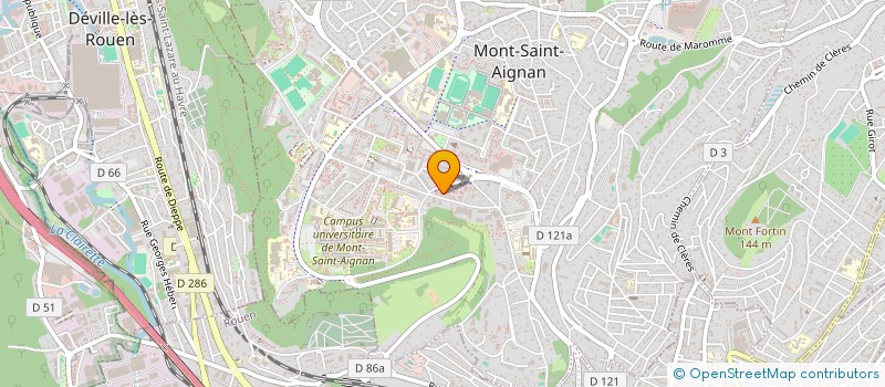 localisation de l'entreprise ADMA  MONT-SAINT-AIGNAN