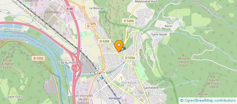 localisation de l'entreprise ADMA CARRELAGE à VOREPPE