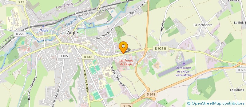 localisation de l'entreprise ADMA FRANCE à SAINT-SULPICE-SUR-RISLE
