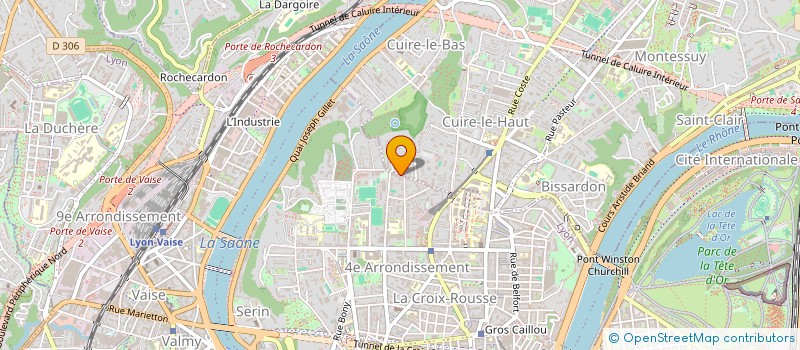 localisation de l'entreprise ADMAVARO  CALUIRE-ET-CUIRE