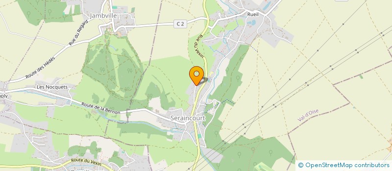 localisation de l'entreprise ADME  SERAINCOURT