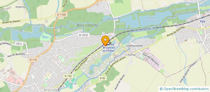 localisation de l'entreprise ADME GLOBAL SOLUTIONS  BREUILLET