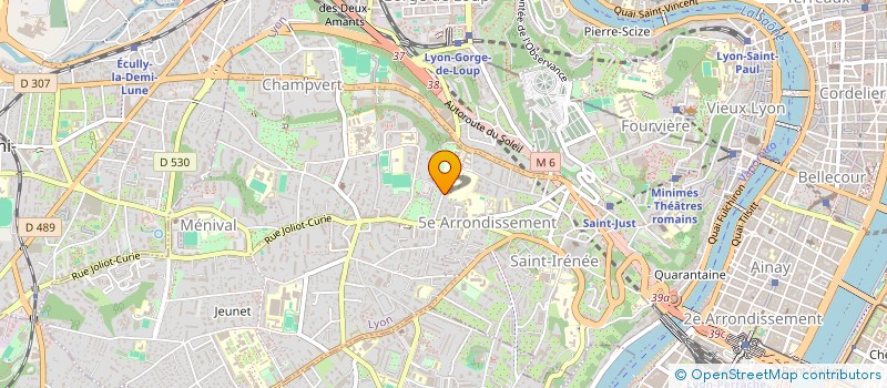 localisation de l'entreprise ADME-OBSTINATO à LYON
