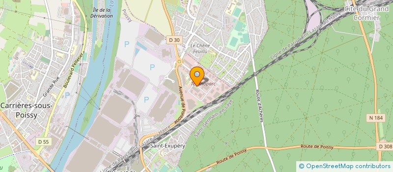 localisation de l'entreprise ADMEC DEVELOPMENT  POISSY