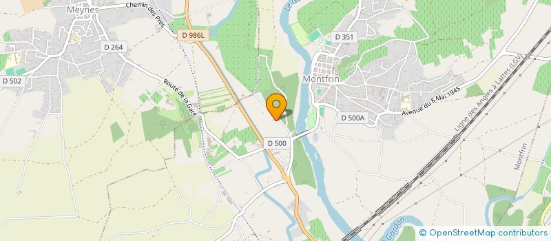 localisation de l'entreprise ADMI  REDESSAN