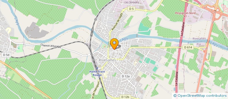 localisation de l'entreprise ADMI-CLASS à RIVESALTES