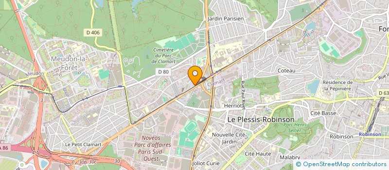 localisation de l'entreprise ADMIN 314 à CLAMART